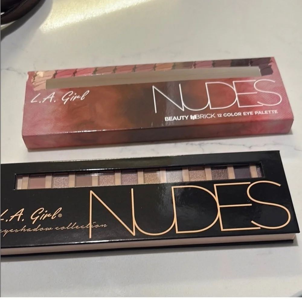 LA Girl Nudes Beauty Brick 12 Color Eyeshadow Palette